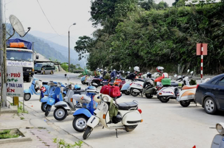 Vespa Hưu trí- Hành trình Asean Vietnam-Laos-ThaiLand-Malaysia-Singapore 2012