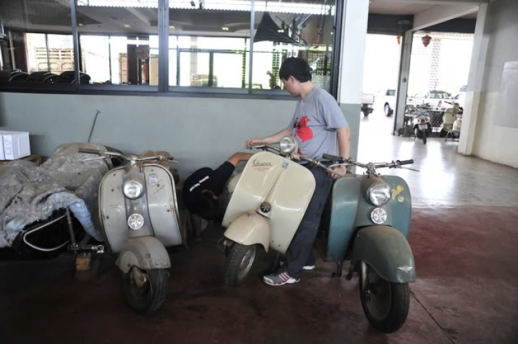 Vespa Hưu trí- Hành trình Asean Vietnam-Laos-ThaiLand-Malaysia-Singapore 2012