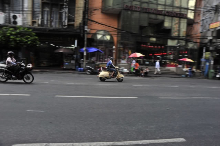 Vespa Hưu trí- Hành trình Asean Vietnam-Laos-ThaiLand-Malaysia-Singapore 2012