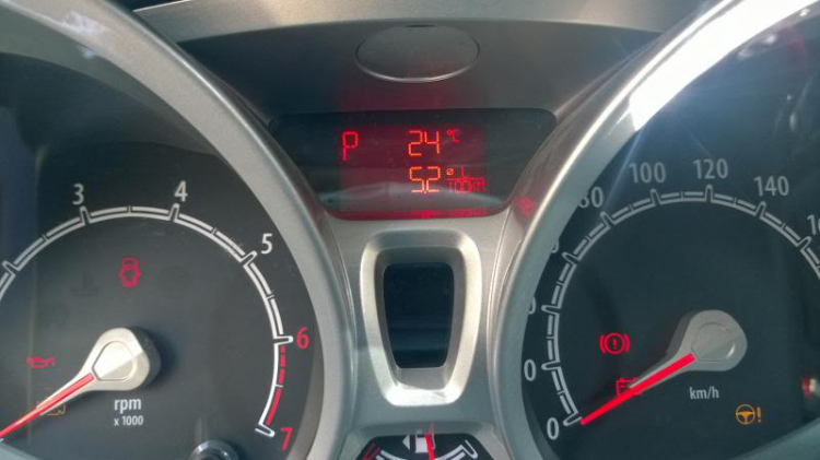 Mức tiết kiệm tối đa trên Ford Fiesta 1.0 Ecoboost : 4,3 lít/100 km