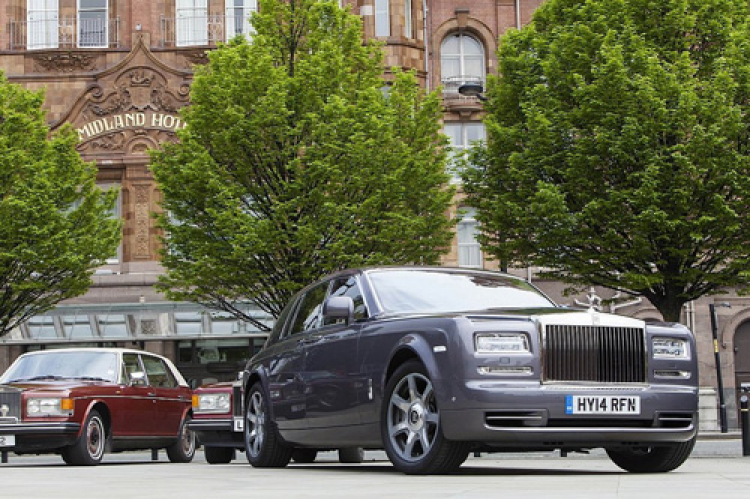 Dàn Rolls-Royce tại sự kiện kỷ niệm 110 năm