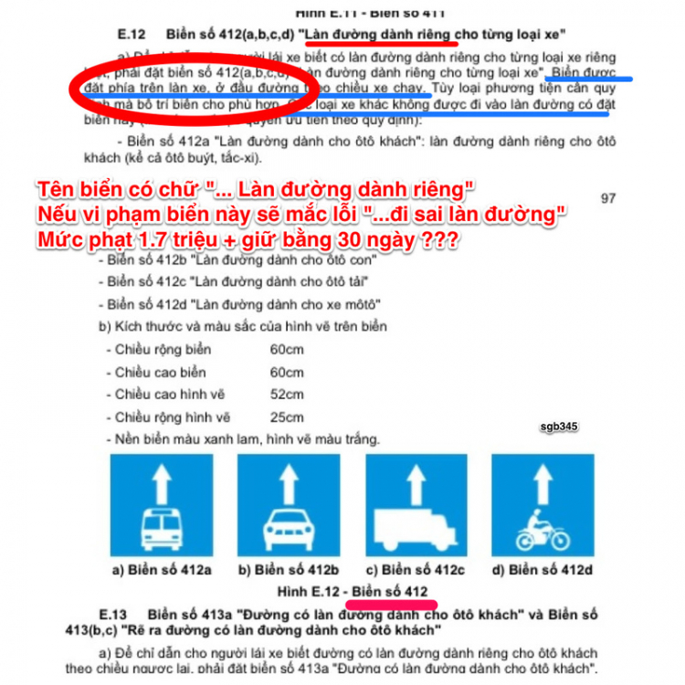Rất khó để phạm lỗi "đi không đúng phần đường, làn đường quy định"