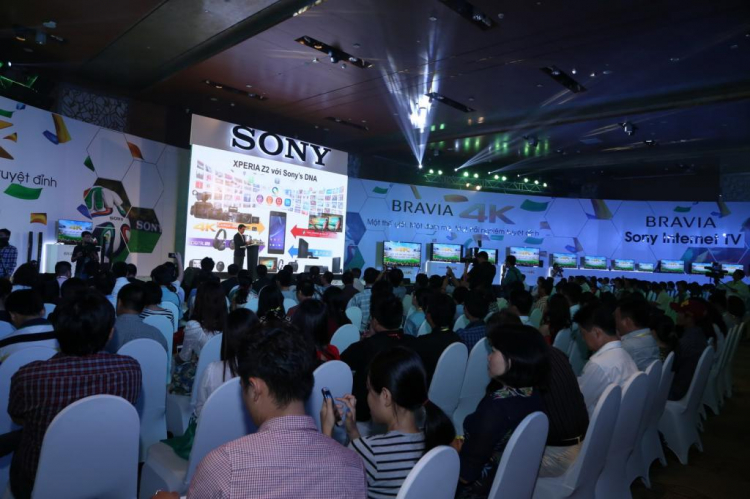 SONY Vietnam ra mắt hàng loạt sản phẩm ứng dụng công nghệ 4K