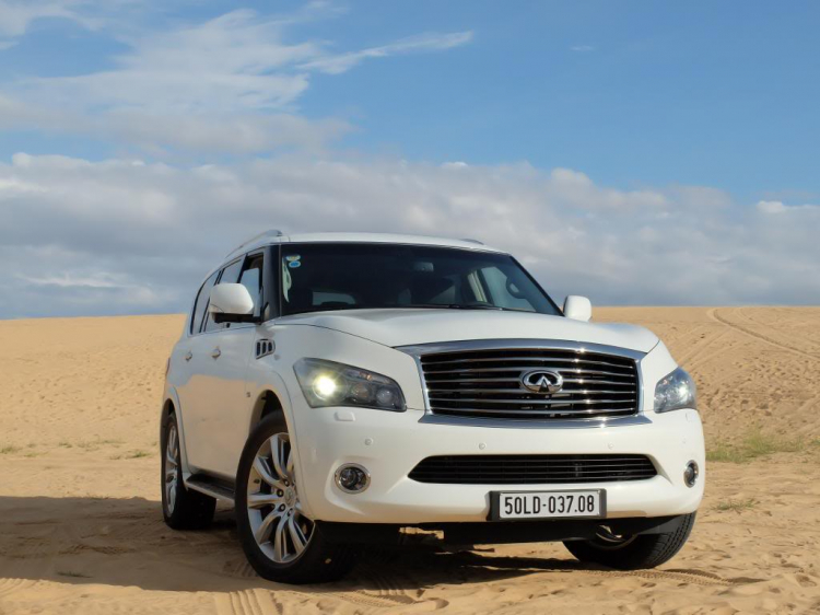 [Cận cảnh] Infiniti QX80 – đối thủ của Lexus LX570 sắp bán tại Việt Nam