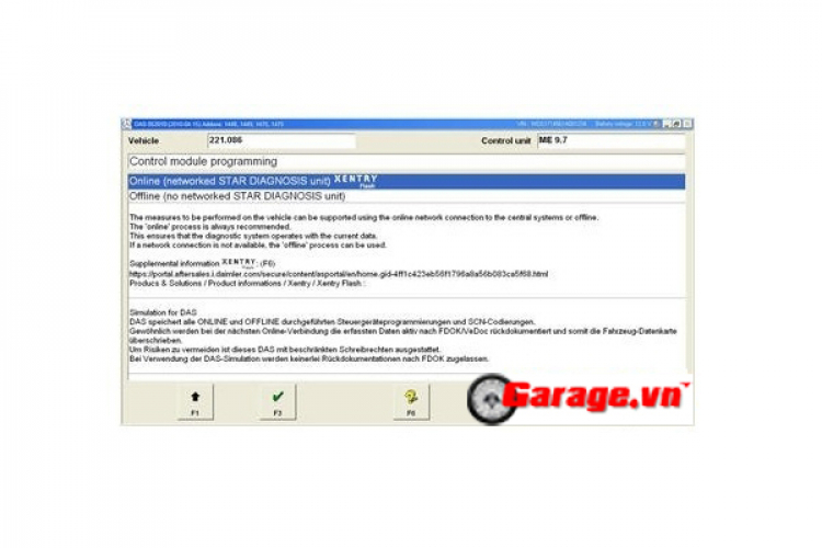 Program Mercedes offline bằng DAS, Xentry các bác thấy sao?