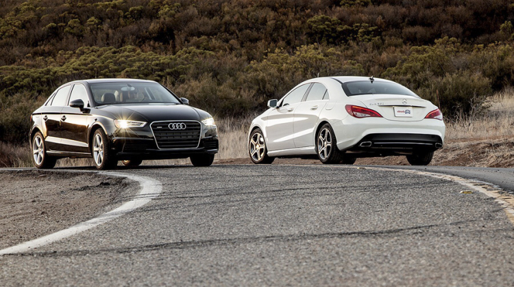 Chọn xe sang Audi A3 2015 hay Mercedes-Benz CLA250