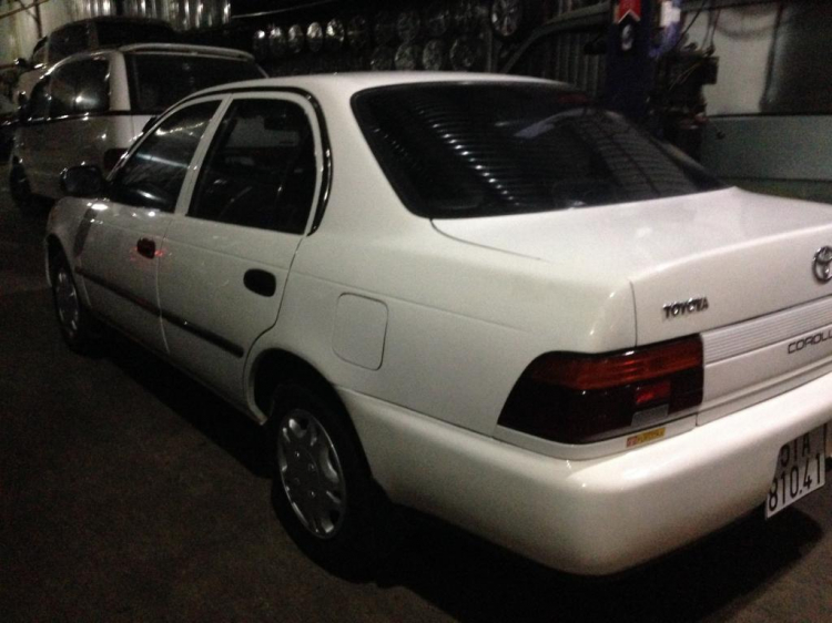 Em đã mua Corolla XL 1.6MT 1992 và kế hoạch là lên AT