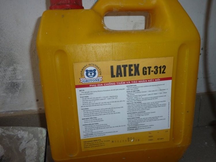 Xử lý chống thấm, các bác giúp em. Xử lý chống thấm, các bác giúp em.