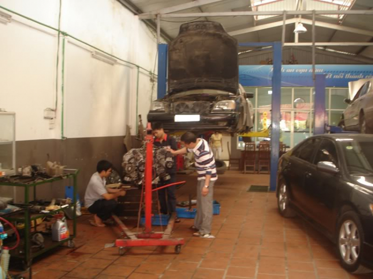 Thêm một địa chỉ dịch vụ sửa Mercedes tương đối uy tín