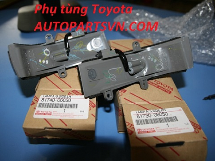 đèn xi nhan gương toyota