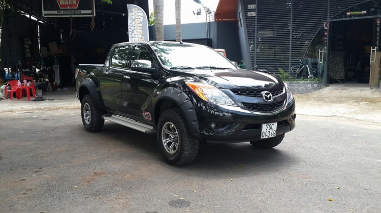 Mazda BT-50 Độ mâm và ốp dè