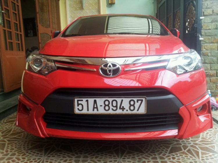 e muốn độ body cho vios 2014