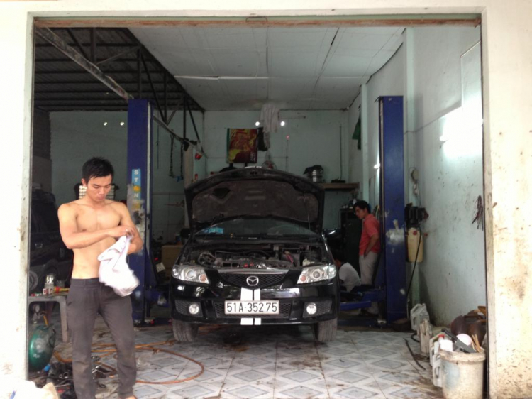 Cảm nhận sau khi ghé garage của 2 bác Dũng, Văn bên Quận 7