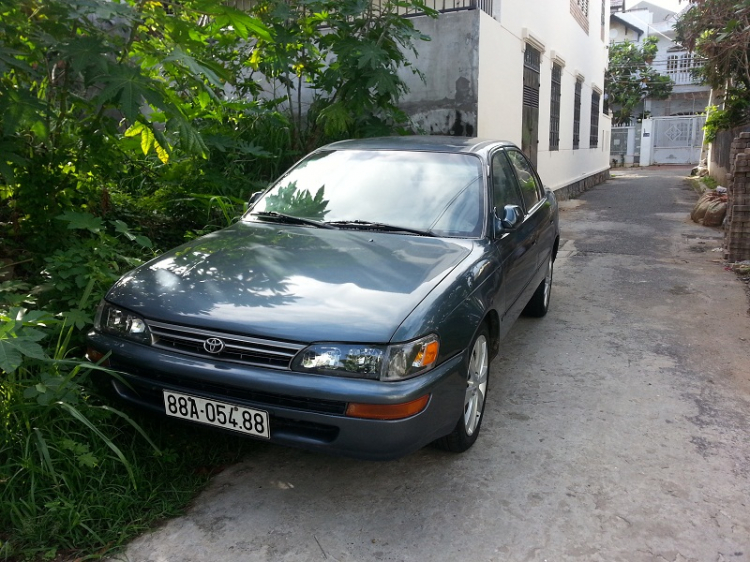 Em đã mua Corolla XL 1.6MT 1992 và kế hoạch là lên AT