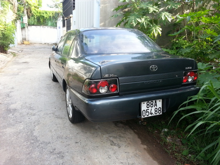 Em đã mua Corolla XL 1.6MT 1992 và kế hoạch là lên AT