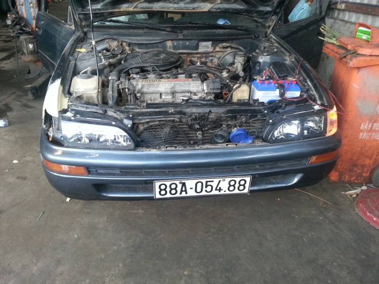 Em đã mua Corolla XL 1.6MT 1992 và kế hoạch là lên AT