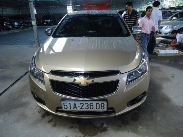 Hình ảnh Cruze LS lên sunroof cực đỉnh !