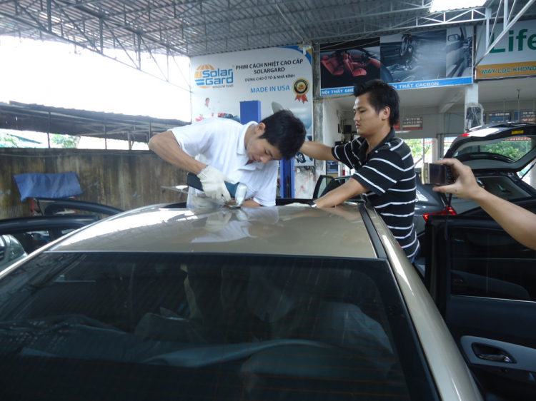 Hình ảnh Cruze LS lên sunroof cực đỉnh !