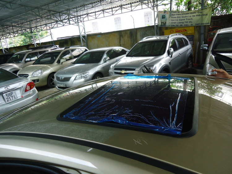 Hình ảnh Cruze LS lên sunroof cực đỉnh !