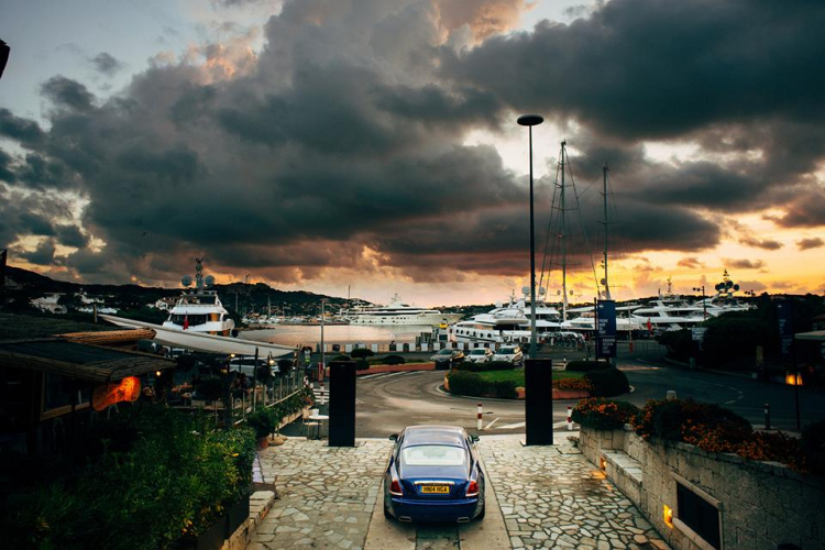 Triển lãm Rolls- Royce ở PORTO CERVO, SARDINIA