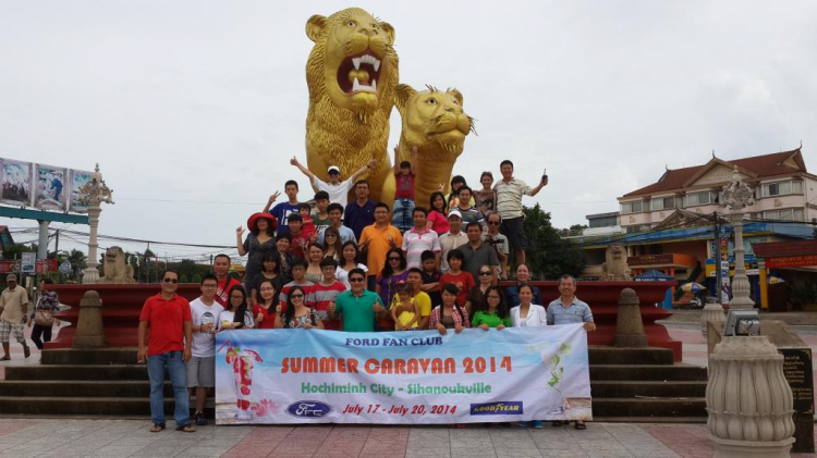 Hình ảnh chuyến đi Caravan hè 2014: HCM - Sihanouk Ville