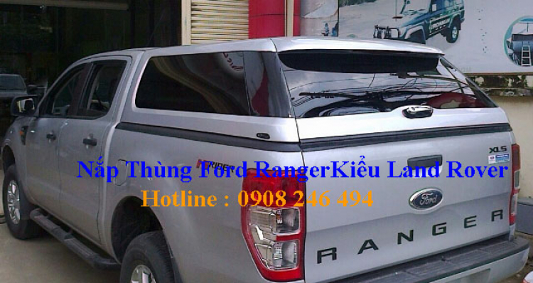 Đổi nắp thùng Ranger 2013