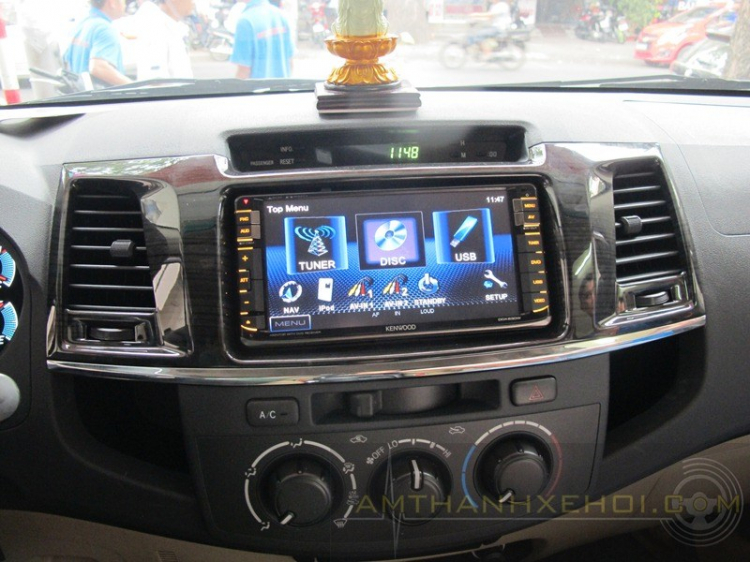 Lên nội thất cho Fortuner Lên nội thất cho Fortuner