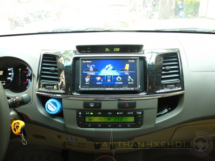 Lên nội thất cho Fortuner Lên nội thất cho Fortuner