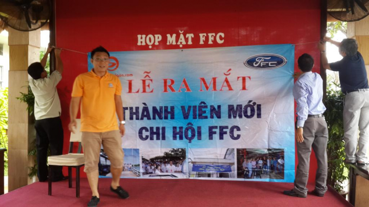 Tiệc ra mắt thành viên mới của chi hội FFC trưa chủ nhật ngày 24/8/2014