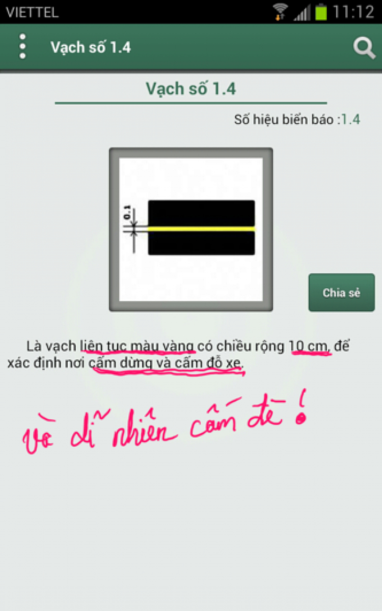 Các vạch cấm đè và được đè, dễ hiểu và dễ nhận biết nhất từ trước đến nay