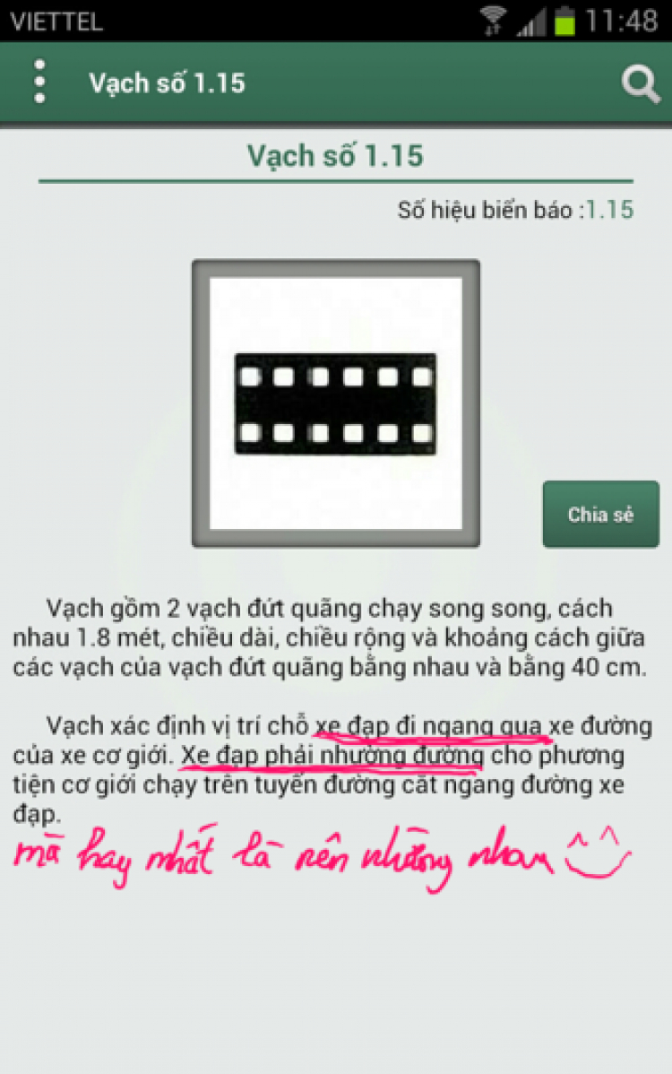 Các vạch cấm đè và được đè, dễ hiểu và dễ nhận biết nhất từ trước đến nay