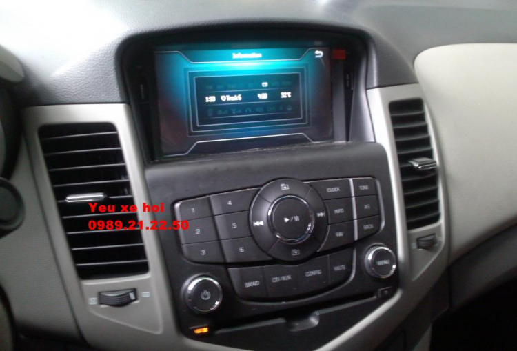 Report màn hình DVD cho Chevrolet Cruze  SV 7321 hình ảnh Tr1,30,31..........clip 45,46