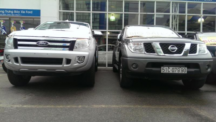 So sánh giữa Ford Ranger và D-Max LS của Isuzu!!!!!!!