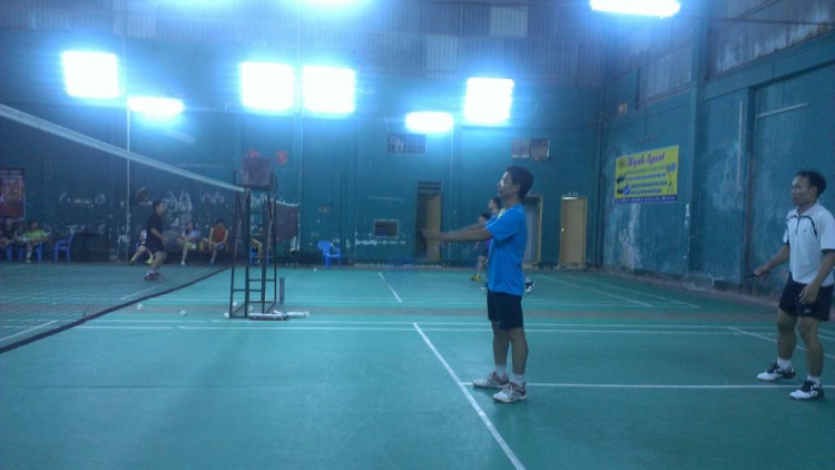 OS BADMINTON - KIAFC - Giao lưu gặp gỡ thứ 3-5 tại NVH LAO ĐỘNG - 18h - 21h