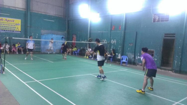 OS BADMINTON - KIAFC - Giao lưu gặp gỡ thứ 3-5 tại NVH LAO ĐỘNG - 18h - 21h