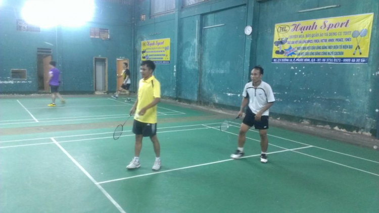 OS BADMINTON - KIAFC - Giao lưu gặp gỡ thứ 3-5 tại NVH LAO ĐỘNG - 18h - 21h