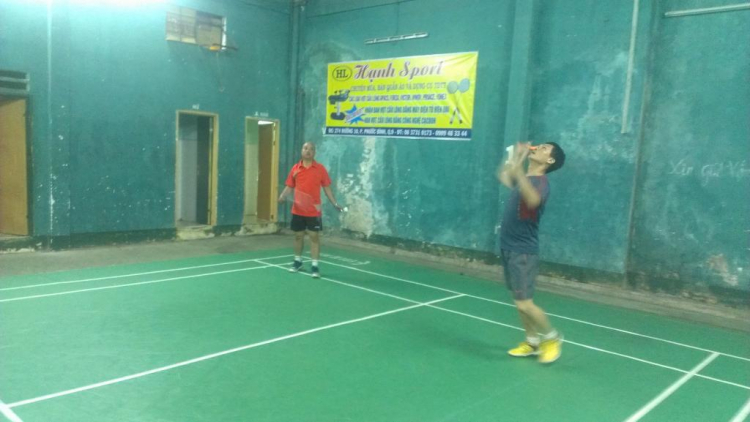 OS BADMINTON - KIAFC - Giao lưu gặp gỡ thứ 3-5 tại NVH LAO ĐỘNG - 18h - 21h