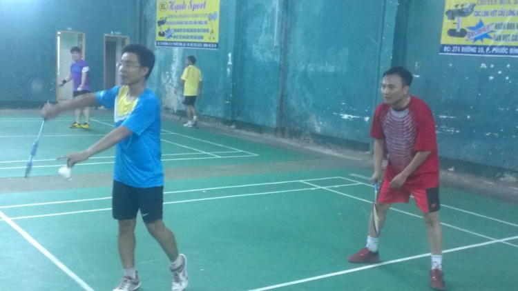 OS BADMINTON - KIAFC - Giao lưu gặp gỡ thứ 3-5 tại NVH LAO ĐỘNG - 18h - 21h