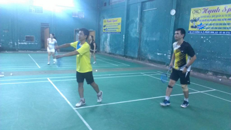 OS BADMINTON - KIAFC - Giao lưu gặp gỡ thứ 3-5 tại NVH LAO ĐỘNG - 18h - 21h