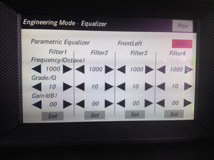 Chỉnh equalizer cho các dòng xe W212 W204 W207