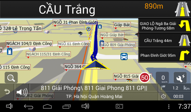 Cách cài Phần mềm dẫn đường GPS cho ô tô và điện thoại