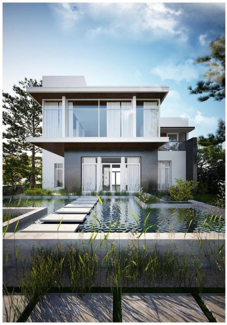 Phối cảnh ngoại thất Biệt Thự, Design by Granddesign (tr.4) Phối cảnh ngoại thất Biệt Thự, Design by Granddesign (tr.4)