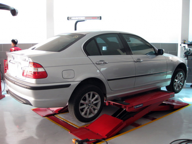 Khoe xe E46 mới mua + quá trình dọn xe.