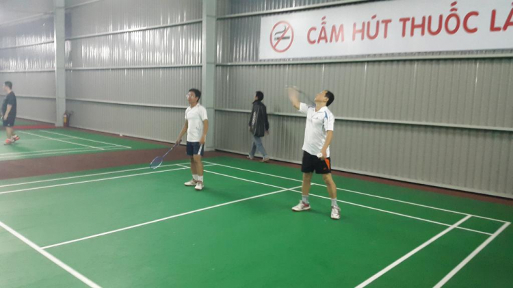 OS BADMINTON - KIAFC - Giao lưu gặp gỡ thứ 3-5 tại NVH LAO ĐỘNG - 18h - 21h