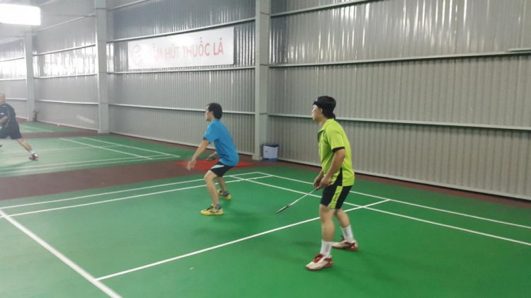 OS BADMINTON - KIAFC - Giao lưu gặp gỡ thứ 3-5 tại NVH LAO ĐỘNG - 18h - 21h