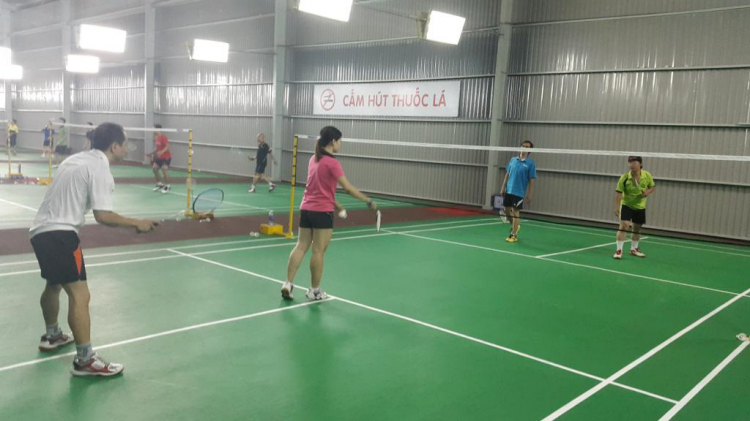 OS BADMINTON - KIAFC - Giao lưu gặp gỡ thứ 3-5 tại NVH LAO ĐỘNG - 18h - 21h