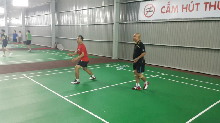 OS BADMINTON - KIAFC - Giao lưu gặp gỡ thứ 3-5 tại NVH LAO ĐỘNG - 18h - 21h