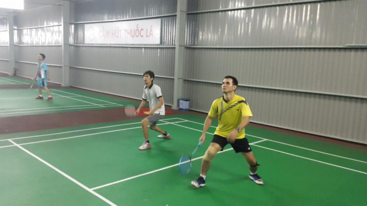 OS BADMINTON - KIAFC - Giao lưu gặp gỡ thứ 3-5 tại NVH LAO ĐỘNG - 18h - 21h