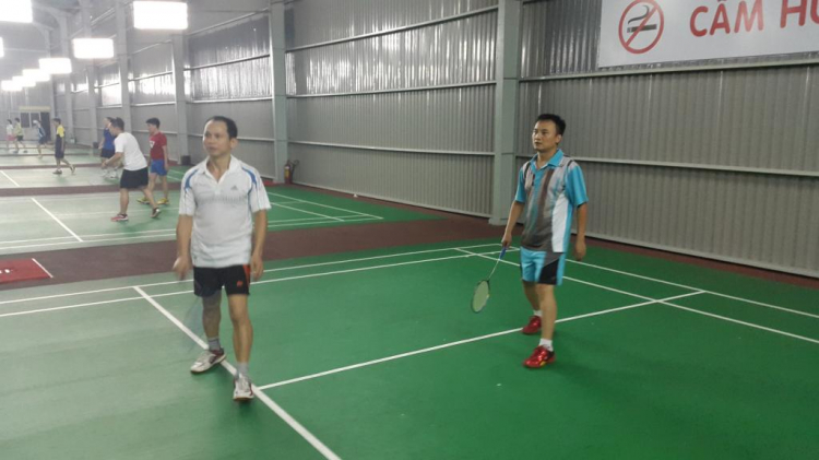 OS BADMINTON - KIAFC - Giao lưu gặp gỡ thứ 3-5 tại NVH LAO ĐỘNG - 18h - 21h