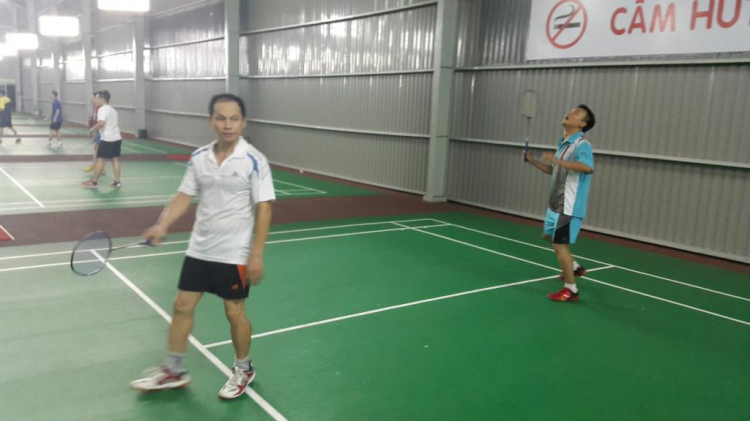 OS BADMINTON - KIAFC - Giao lưu gặp gỡ thứ 3-5 tại NVH LAO ĐỘNG - 18h - 21h